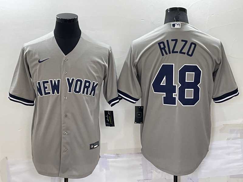New York Yankees #48 Anthony Rizzo Grey Stitched MLB Nike Cool Base Throwback Jersey,We sell and wholesale New York Yankees #48 Anthony Rizzo Grey Stitched MLB Nike Cool Base Throwback Jersey on line form chian!